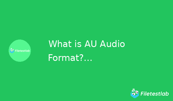 What is AU Audio Format? Sun/Unix Audio File Explained