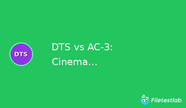 DTS vs AC-3: Cinema Surround Sound Codec Comparison